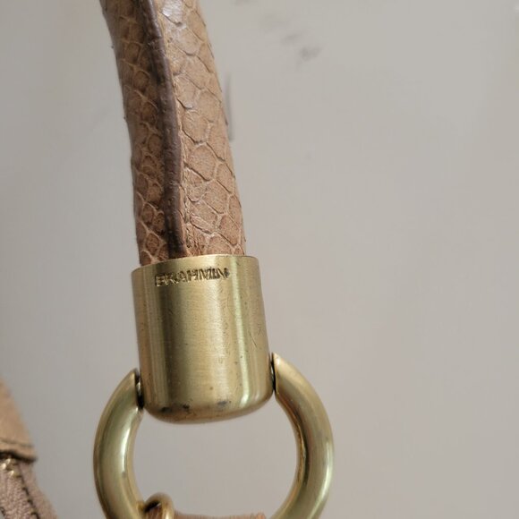 Brahmin Shoulder Luxury Handbag - Mint Condition - Cream‎ Color - Picture 11 of 14